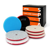 SPTA buffing pads foam 6in set showing versatile polishing options for smooth results
