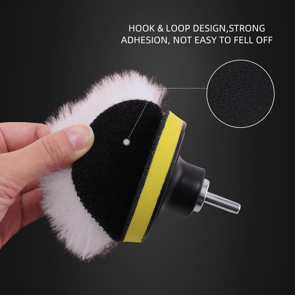SPTA car-detailing wool pad usage on paint and chrome