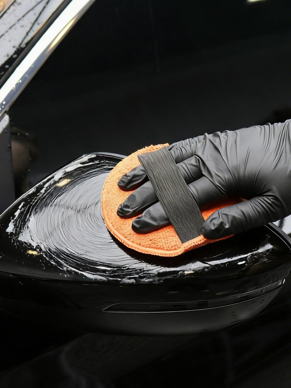 SPTA car detailing sponge pad for efficient, streak-free finishes.