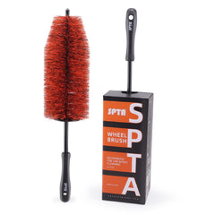 SPTA wheel brush with ultra-soft bristles lifting brake dust without scratches