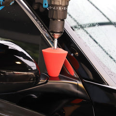 SPTA chrome surface after polishing with cone set.