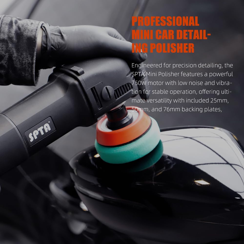 SPTA complete polishing kit ships ready to tackle shallow and deep surfaces.