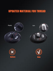 SPTA Cordless Mini Car Polisher backing plate 1-inch close-up for small-area detail work