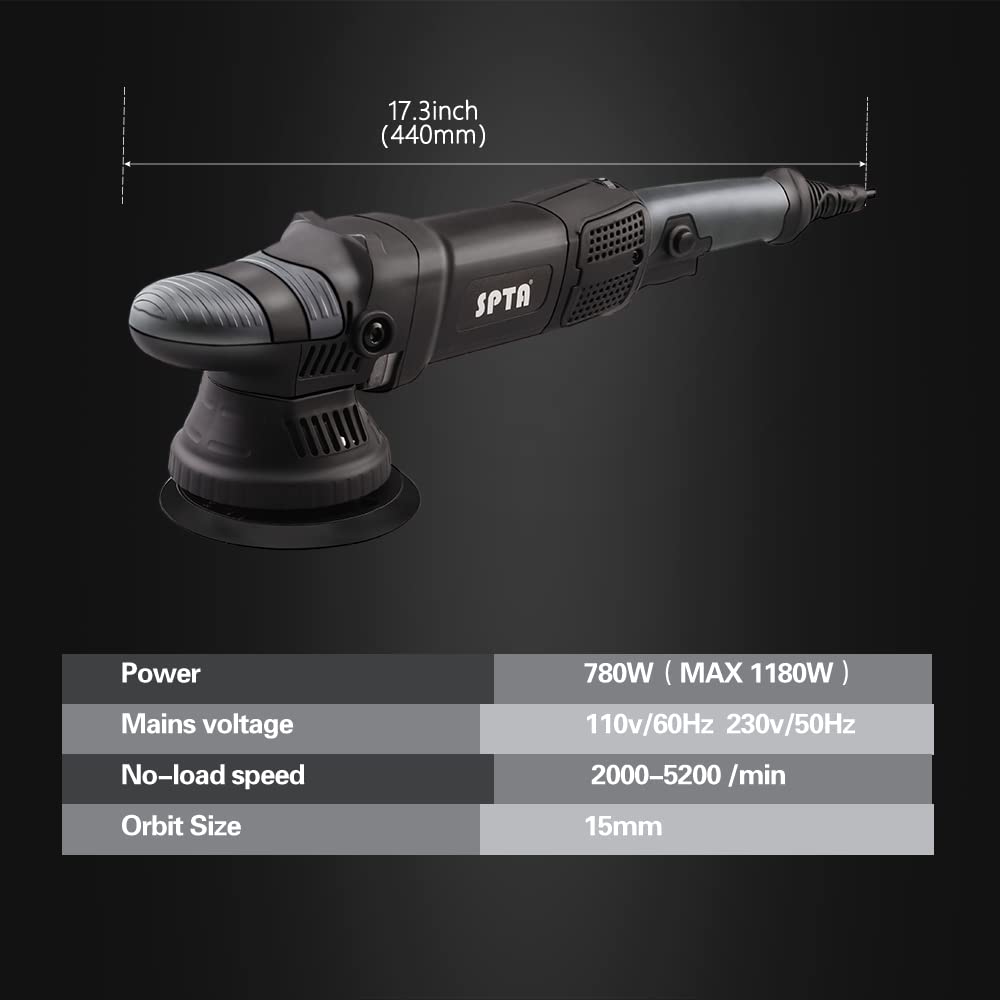 SPTA detachable handle offers comfortable grip for extended use