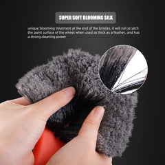 SPTA detailing brushes for interior and exterior car cleaning versatility.