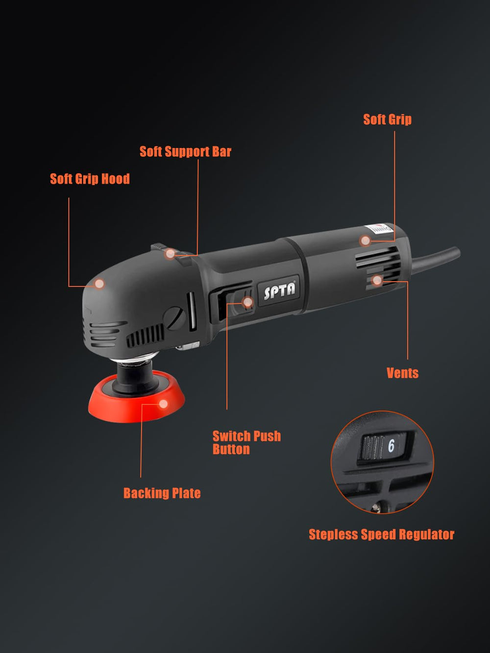 SPTA 27-piece detailing kit covers aggressive correction to final polish.
