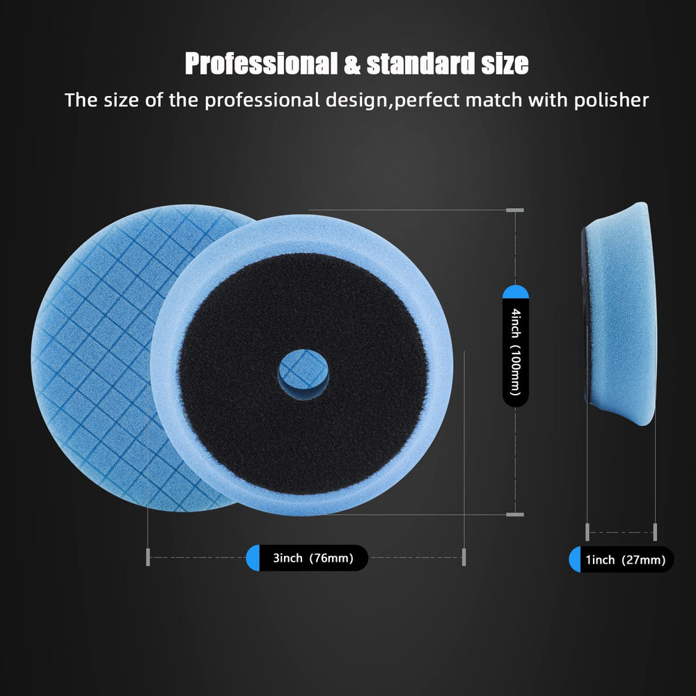 SPTA white microfiber pad for delicate surfaces polishing and glaze removal