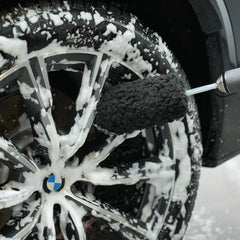 Compatible with electric drills for quick wheel cleaning.