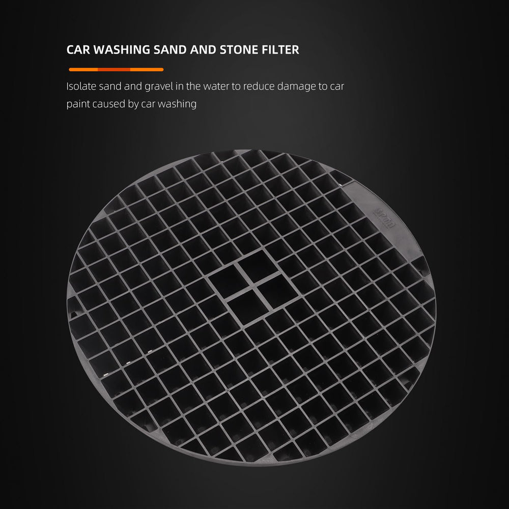 SPTA grit trap filter captures debris at the bucket bottom for smoother cleaning
