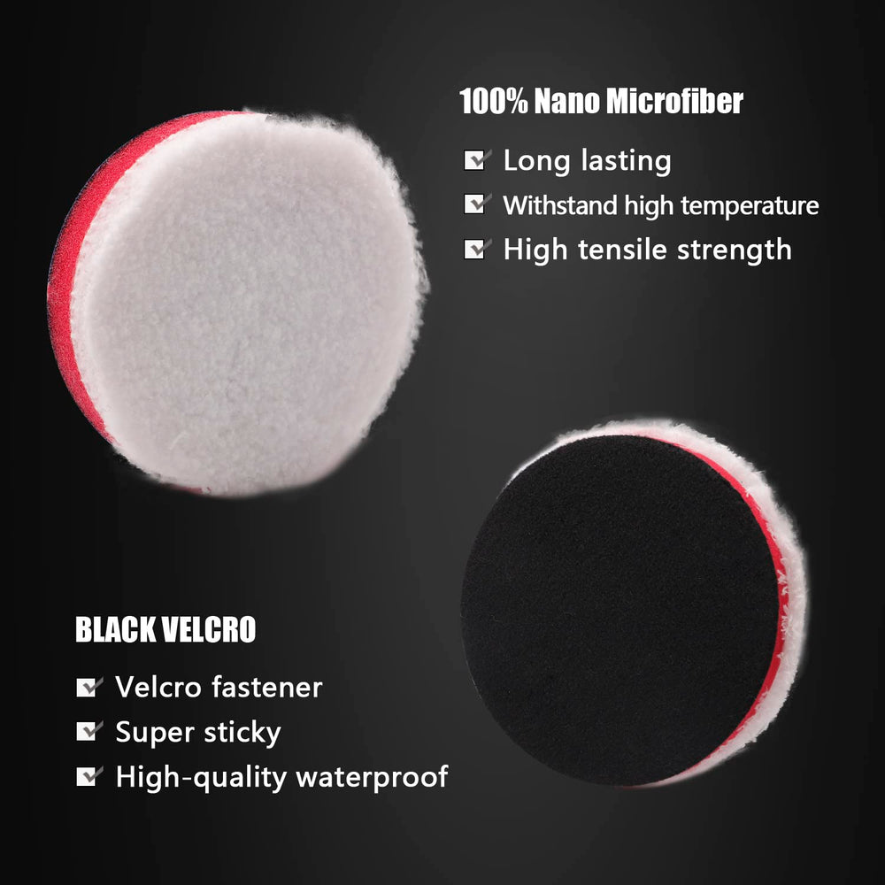 SPTA microfiber buffing pad for a smooth finish after polishing