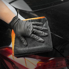 SPTA microfiber car drying towel detailing-kit gray complete drying solution on hand.