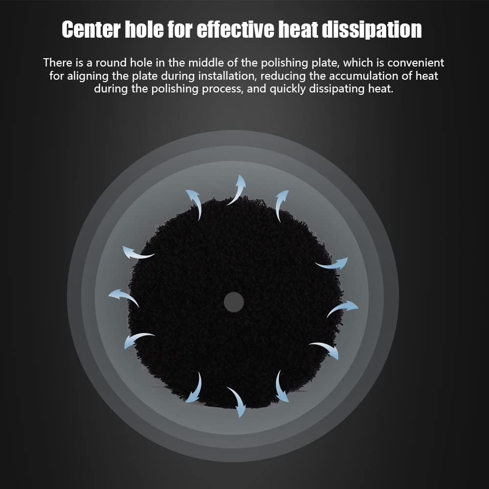 SPTA microfiber pad removes common defects like scratches and swirls without heavy haze