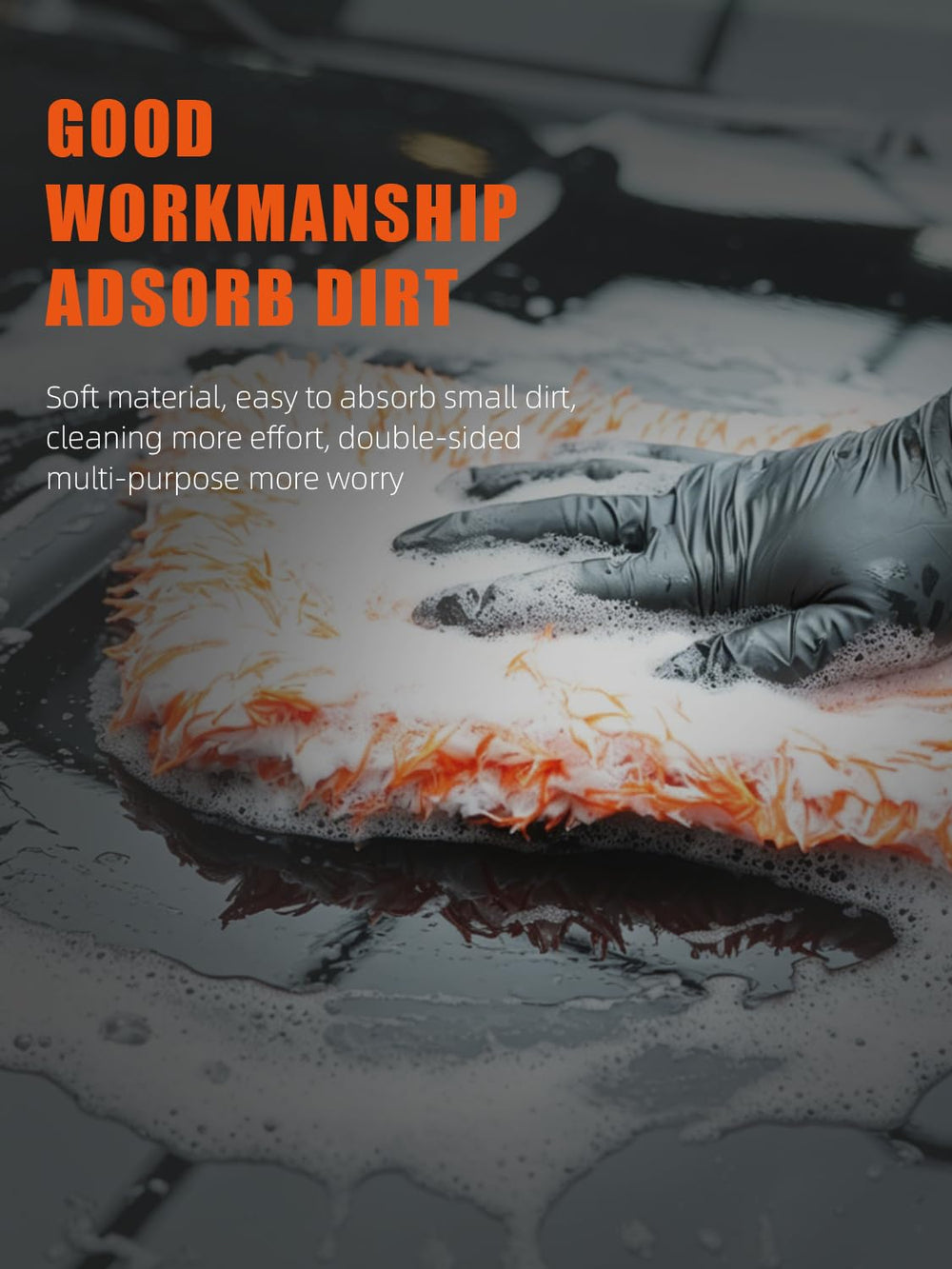 SPTA Microfiber Wash Pad uses a 70-30 blend for gentle yet effective cleaning