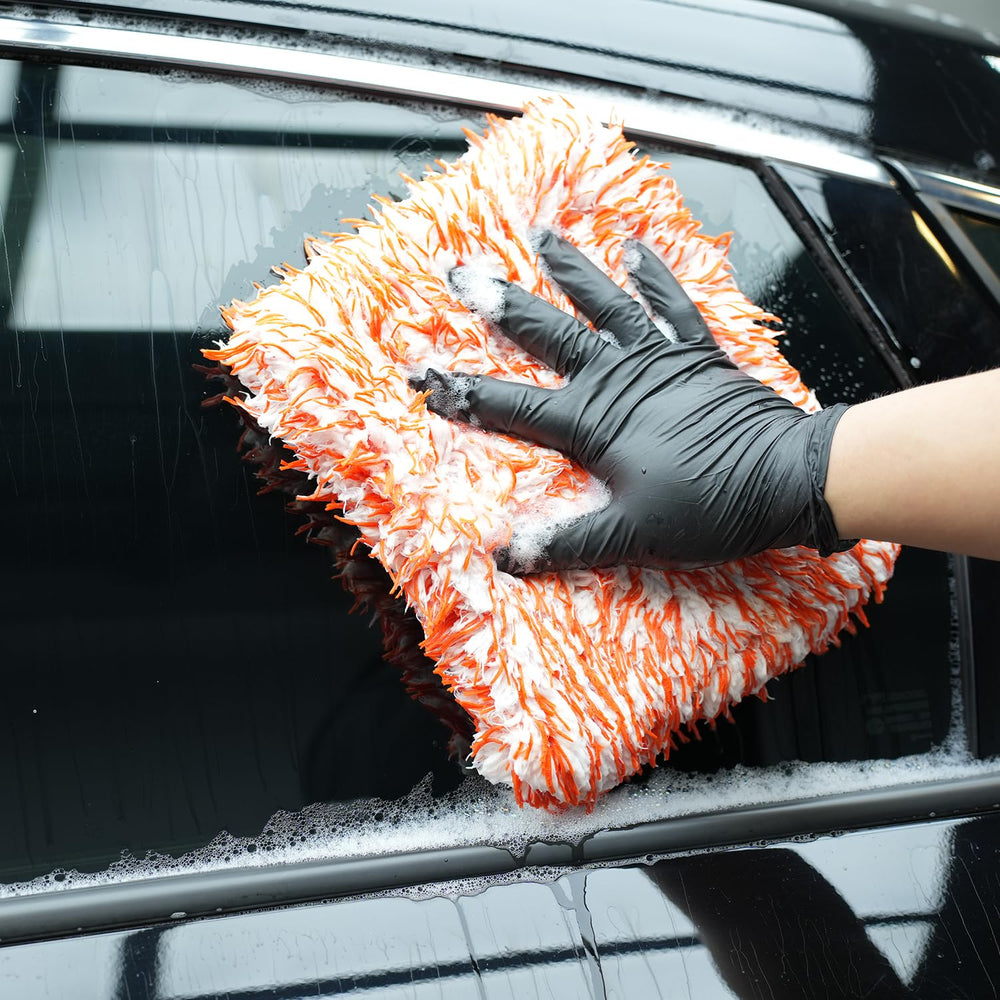 SPTA Microfiber Wash Pad tackles brake dust smoothly for clean wheels