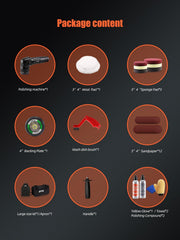 SPTA polisher 6 speed dial enables precise finishing on various surfaces.