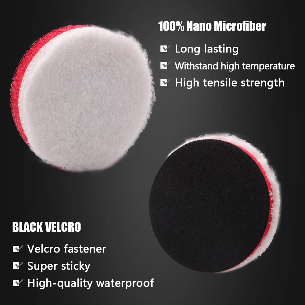 SPTA polishing pads kit contents highlight 21 pieces for versatile detailing