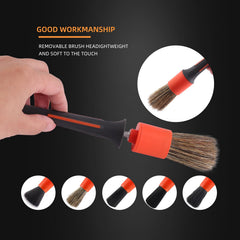 SPTA wheel and rim brush for tough grime without scratching metal finishes
