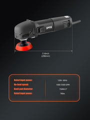 SPTA polisher speed control dial offers versatile adjustments for every task.