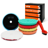 SPTA polishing pads 5 inch set for cutting polishing and waxing tasks