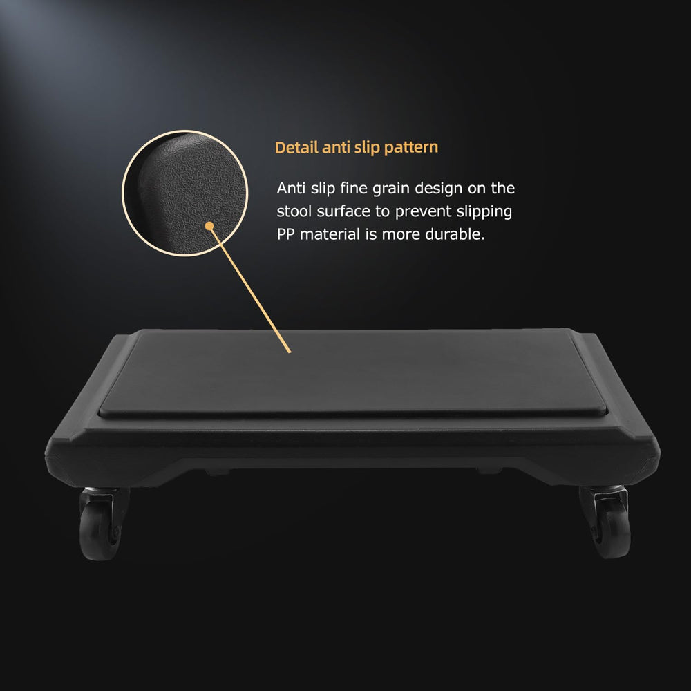 SPTA PT161 ergonomic design helps reduce back and knee strain during maintenance