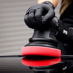 SPTA Red T10 pad works with rotary and DA polishers for versatile use.