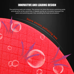SPTA pad suitable for cars, boats, and glass surfaces with finishing compounds.
