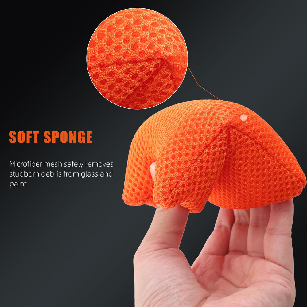 SPTA reusable microfiber bug remover sponge for multiple washes