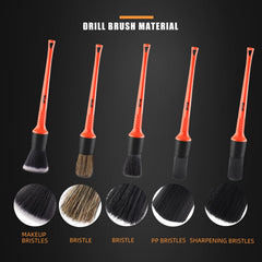 SPTA rim brush with 360-degree bend cleans hard-to-reach areas.