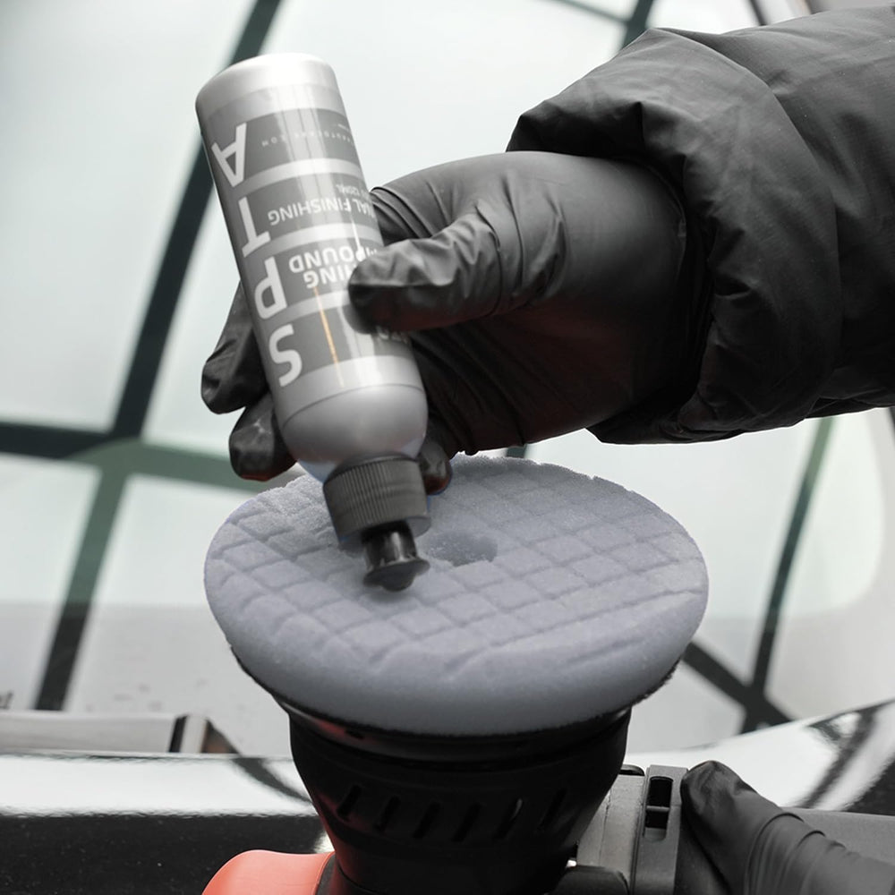 SPTA Safe for machine or hand use on all paints.