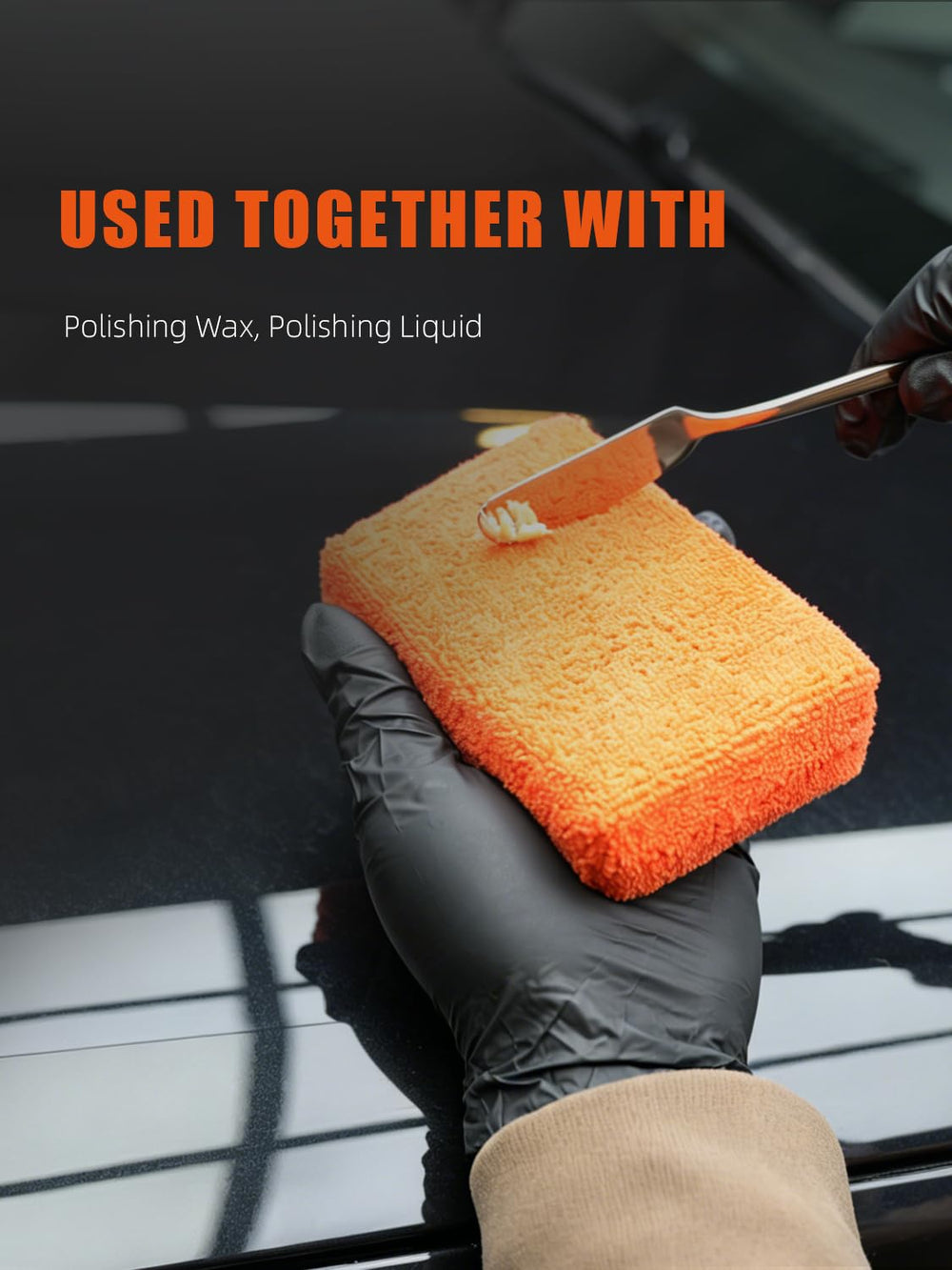 SPTA Safe-On-Surface Pad prevents scratches on clear coats and vinyl wraps.