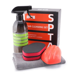 SPTA 3-piece set is non-abrasive and safe on aluminum, chrome, fiberglass, and glass.