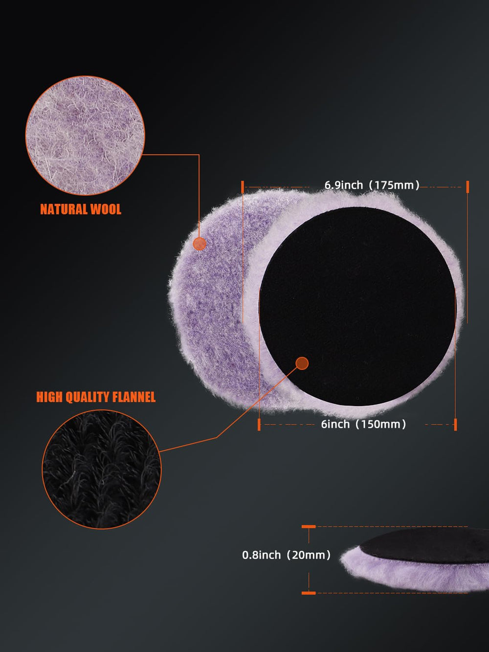 SPTA wool cutting pad tackles oxidized paint and deep scratches on vehicles