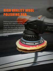 SPTA wool pad 3in fast-cutting for rapid blemish removal.
