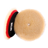 SPTA wool polishing pad 6 inch beige medium cut for automotive surfaces