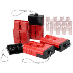 Spurtar 175A quick-connectors set enabling fast battery connections.