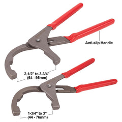 Spurtar Small 83-98mm wrench fits common filters.