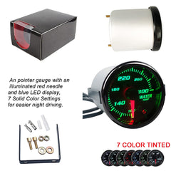 SREUOIL 2-inch dial face shows large temperature readout