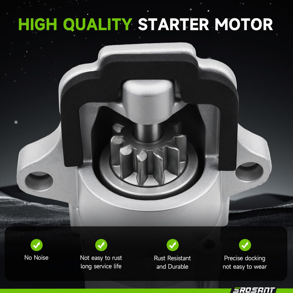 Srosant L4 starter for Ford Focus 2.0L 2005–2010 enables easy starts.