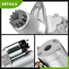 srosant starter installation in a vehicle demonstrates easy wiring and mounting