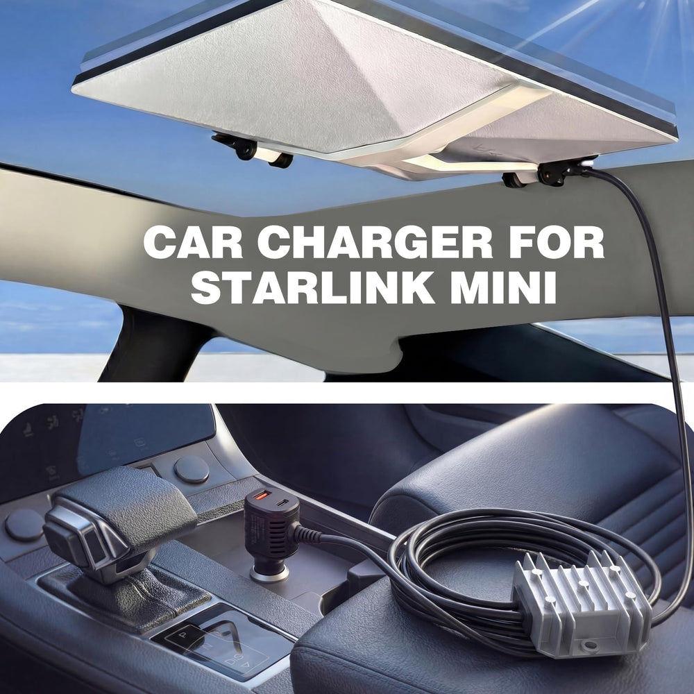 Srotime Starlink Mini reinforced 6.5-foot cable for rugged travel.