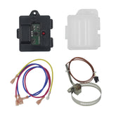 SsllZdq 637360 Norcold control box close-up demonstrates reliable overheating protection for an RV fridge.