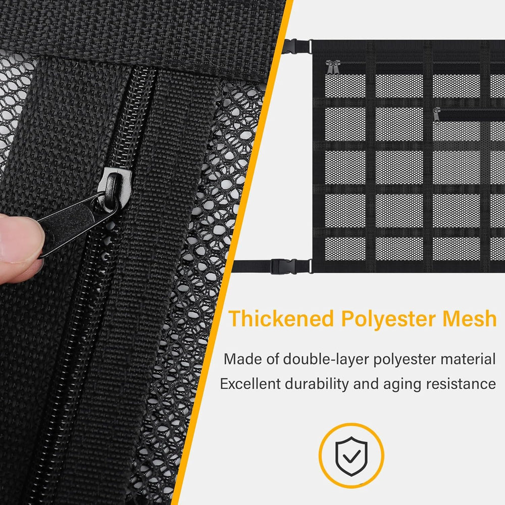 SSNNUU easy-install roof pocket keeps gear within reach in minutes.