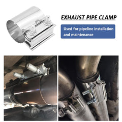 SSNNUU stainless-steel band clamp closeup emphasizes rust resistance and reliability.