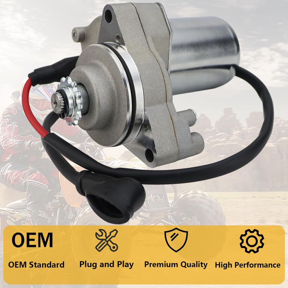 STABSOLI starter-solenoid-relay for quick engagement and dependable starts.