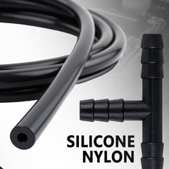 Stacool 3-16 inch ID silicone vacuum hose for stable pressure