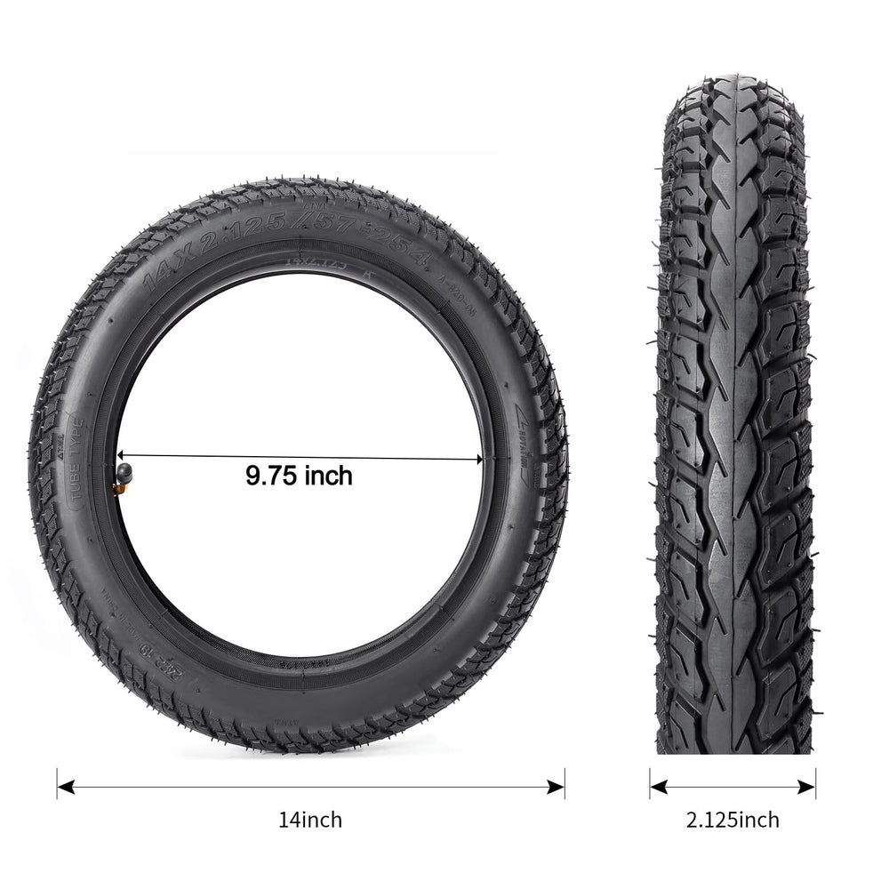 StaiBC angled valve stem detail improves tire fit on 14-inch scooters