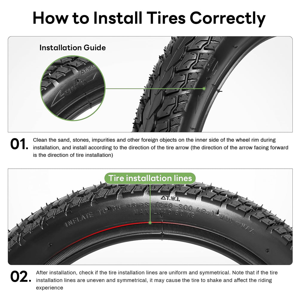 StaiBC wide shoulder design reduces rolling resistance for efficiency