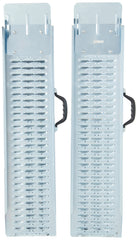 Stalwart loading ramps with integrated handles for easy transport and storage.