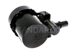 Standard Motor Products CVS6 package-back view highlights compact EVAP vent solenoid for tight engine bays.