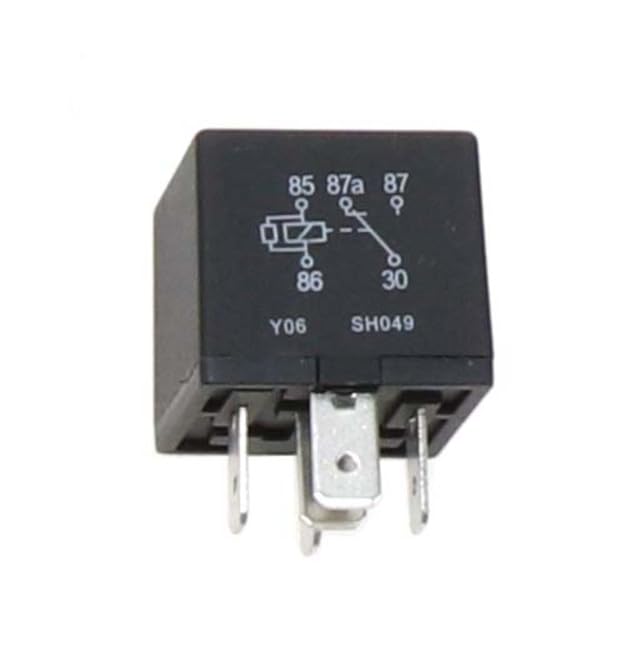 Standard Motor Products RY116 relay, back view, solid housing for reliable connections